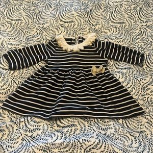 Petite Bateau Jersey Dress - 12 months
